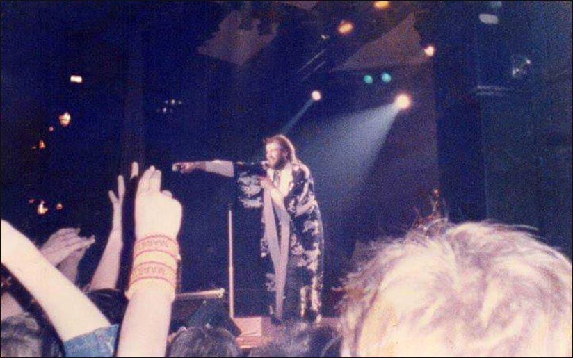 Fish: Scottish Exhibition Centre, Glasgow - 17.12.1985 - Photo by Jim Mclean